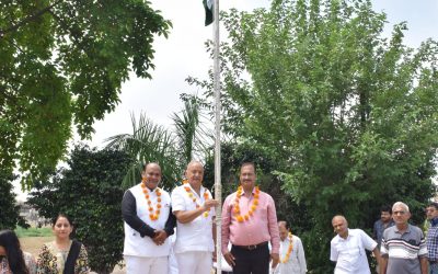 79वां स्वतंत्रता दिवस व जन्माष्टमी समारोह बड़े जोश, उमंग व उत्साह से मनाया गया।
