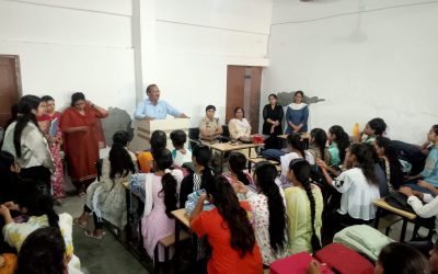 डॉ सविता मलिक के नेतृत्व में एक दिवसीय व्याख्यान का आयोजन किया गया ।