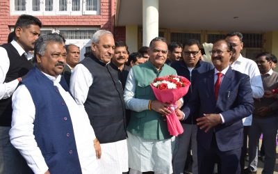 नोडल अधिकारी एवं एस.डी.एम. हांसी तथा प्रशासक डॉ. राजेश खोथ की अध्यक्षता में भारत रत्न, श्रद्धेय श्री अटल बिहारी वाजपेयी जी की जयंती के उपलक्ष्य में सुशासन दिवस 2025 का आयोजन किया गया।